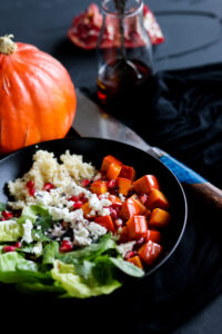 Kürbis Bowl mit Couscous