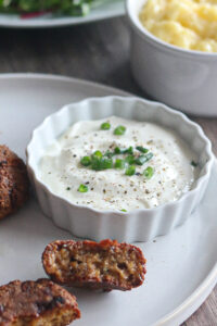 Sour Cream Dip selbstgemacht