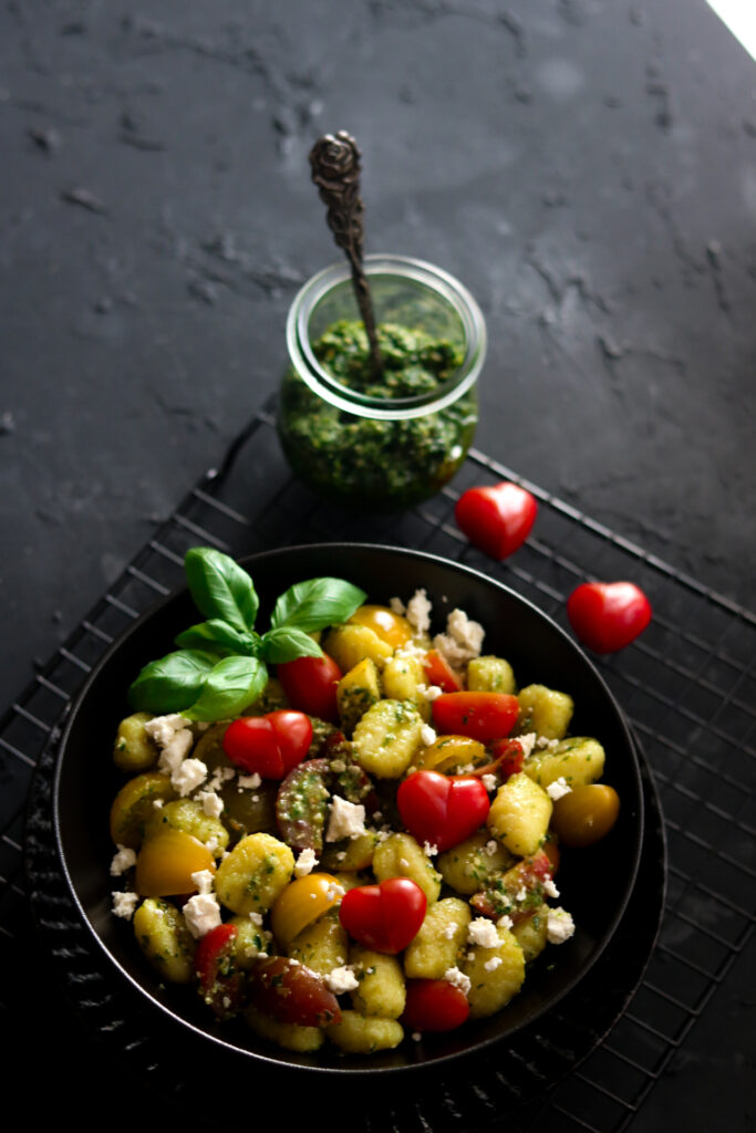 Bärlauchpesto Gnocchi Salat