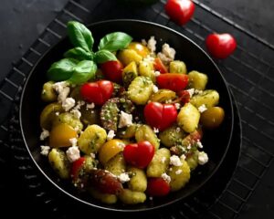 Bärlauchpesto Gnocchi Salat 3 Gnocchi Bärlauch Salat