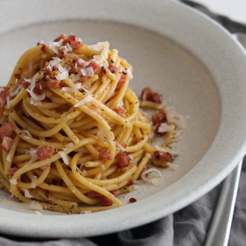 Currywurst Nudeln - schnelle und einfache Pasta für deinen Alltag 9 Spaghetti Carbonara ohne Sahne