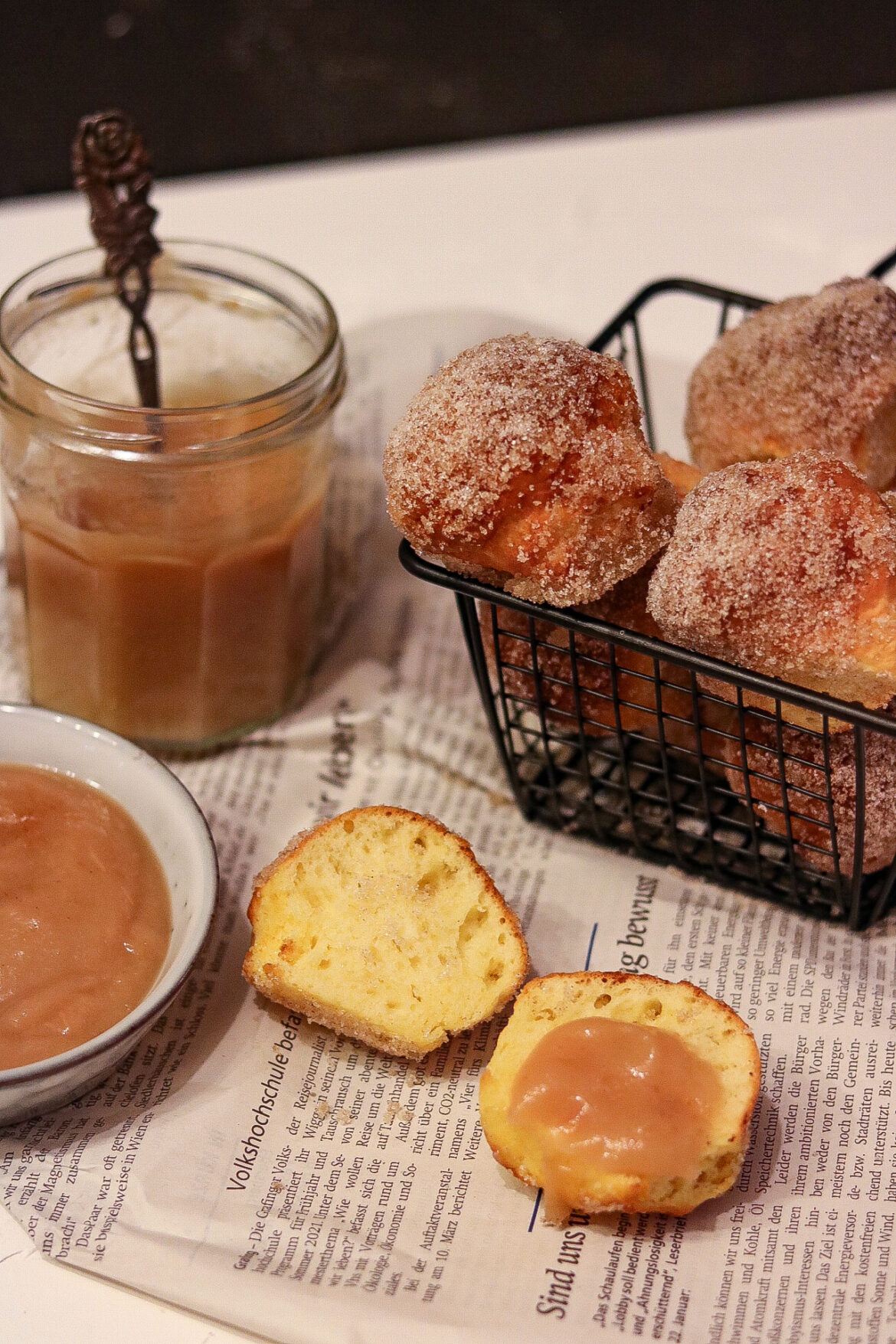 Die besten Quarkbällchen aus der Heißluftfritteuse