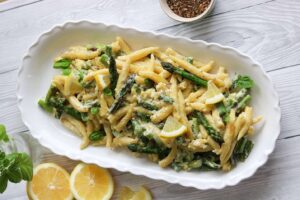 Schupfnudelpfanne mit Spargel 3 Schupfnudelpfanne mit Spargel