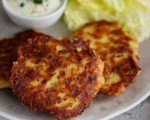 Kartoffel - Käse - Plätzchen 3 Kartoffel Käse Plätzchen