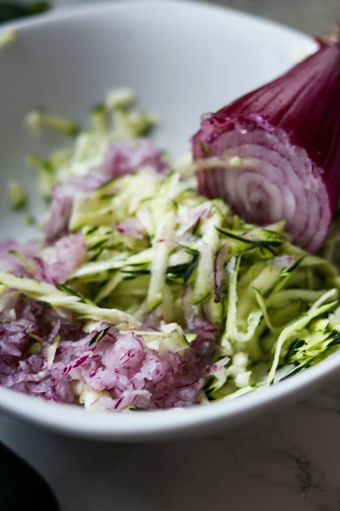 Schneller Zucchini Salat - Prinzessinnenschmarrn