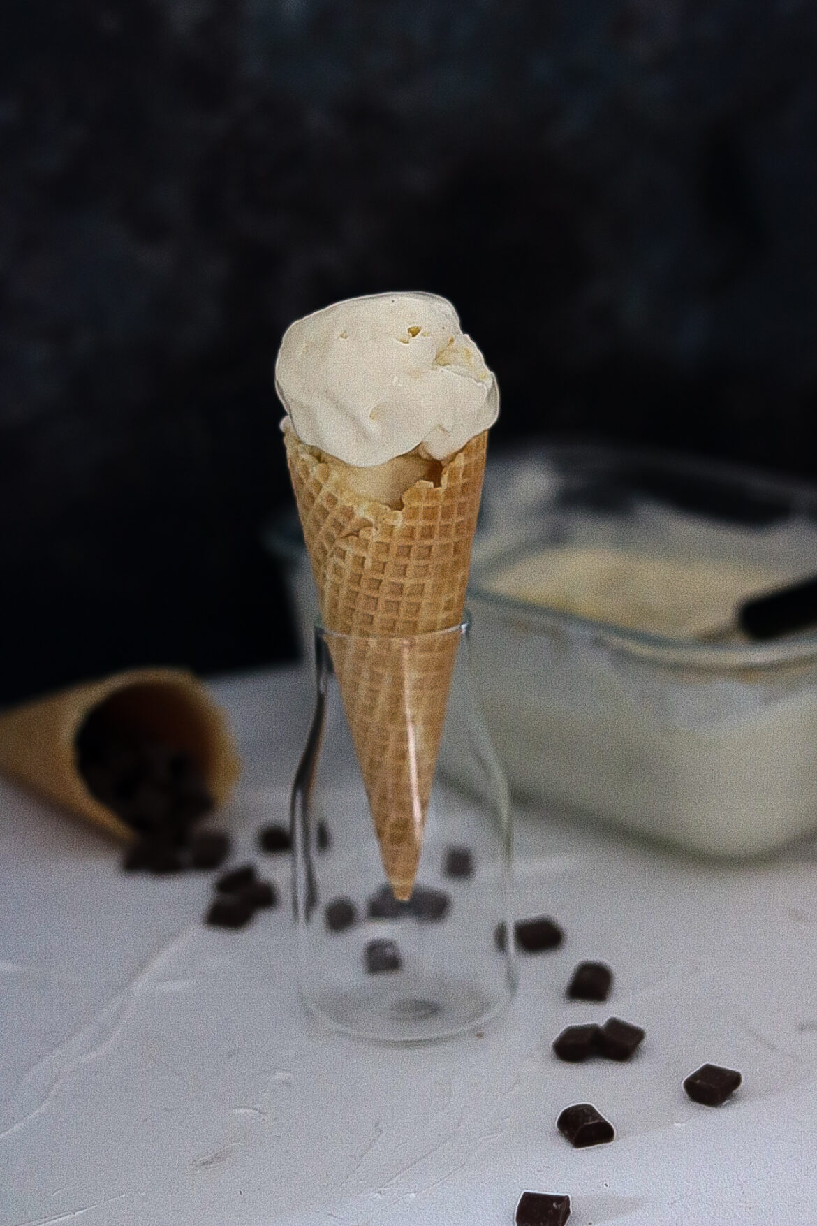 Schnelles Eis aus 2 Zutaten ohne Eismaschine