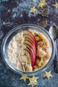 Bratapfel Overnight Oats