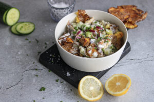 Smashed Potatoes Salat