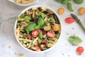einfacher Nudel - Spargelsalat