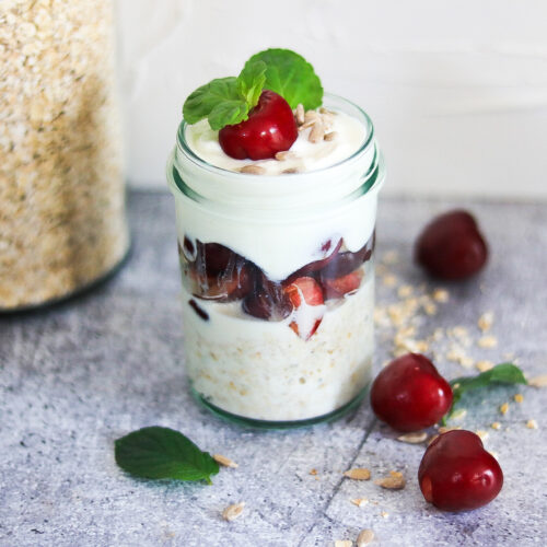 Kirschen Overnight Oats