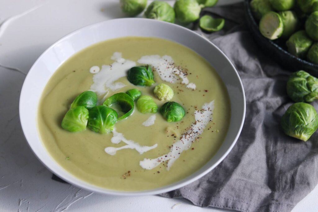 cremige Rosenkohlsuppe