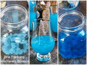 Gletschereis Likör Rezept - der beste Eisbonbon Likör 3 Eisbonbonslikör