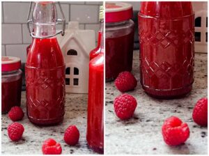 Himbeerlikör - schnell und einfach selbstgemacht 3 Himbeer Likör