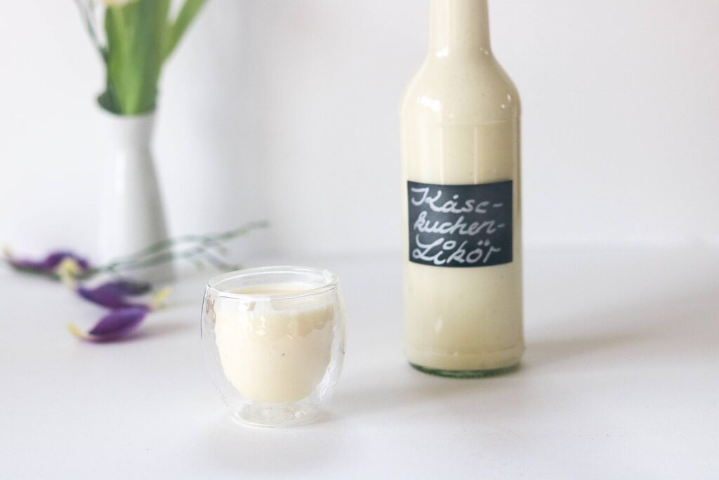 einfacher Cheesecake Likör